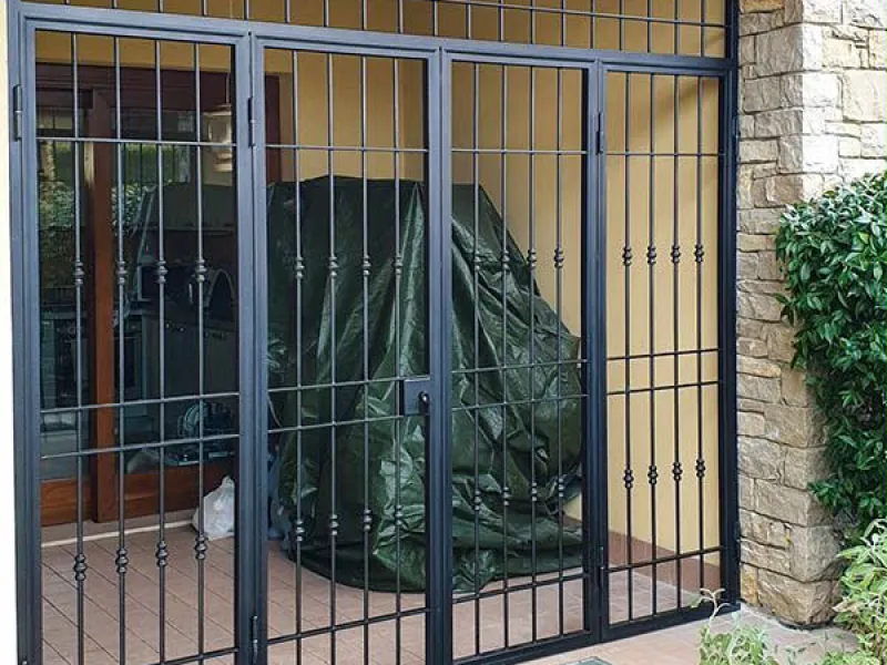 Rejas de seguridad de hierro para ventanas y puertas en Uruguay